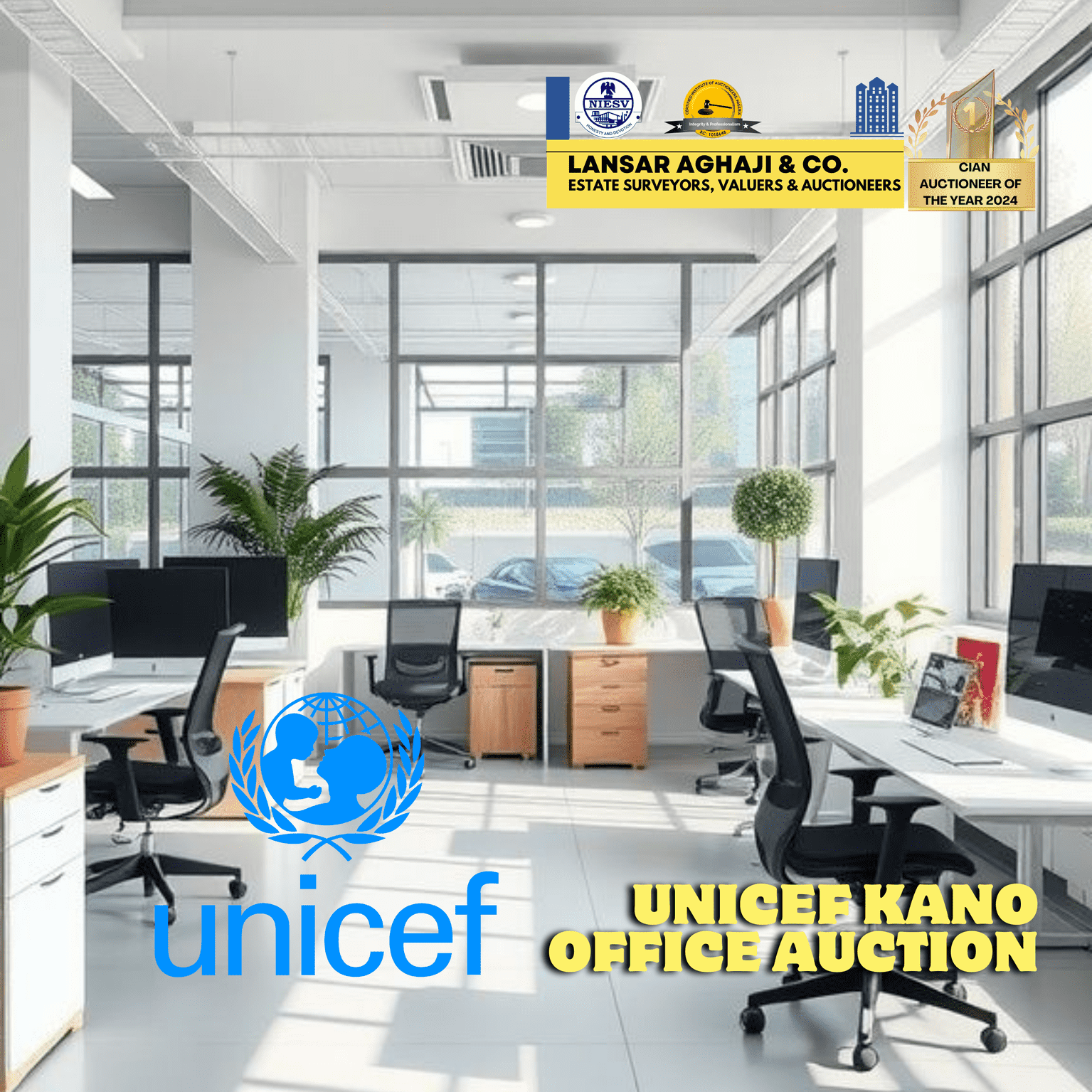 Auction Process with Positive Outcome: A UNICEF Kano Office Auction Process Case Study