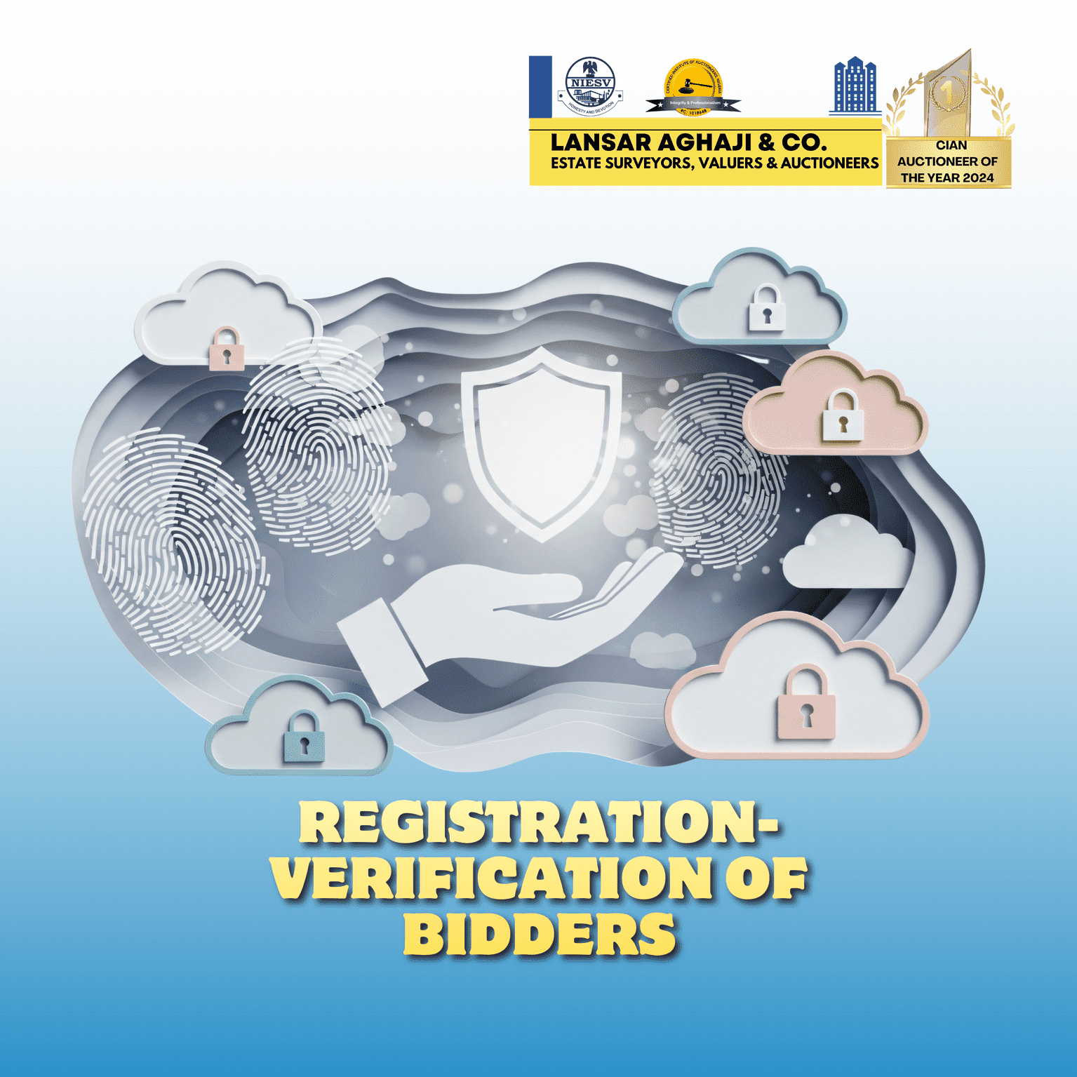 HOW TO REGISTER BIDDERS AND VERIFY IDENTITIES DURING AN AUCTION IN 2060 (NIGERIA)